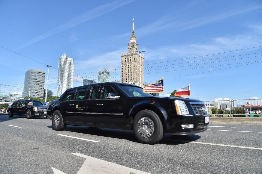 der cadillac one, the beast, mit donald trump