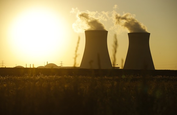 epa10116304 Engie nuclear power plant in Doel, Belgium, 11 August 2022. The Doel Nuclear Power plant is one of two nuclear energy production sites, with Tihange in Belgium being the other, and contain ...
