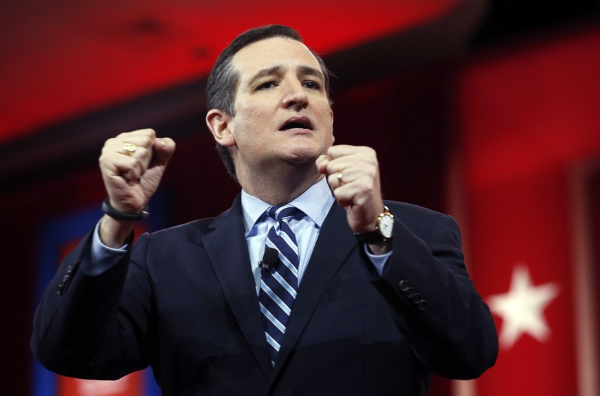 Er steigt in den Ring: Ted Cruz will US-Präsident werden.