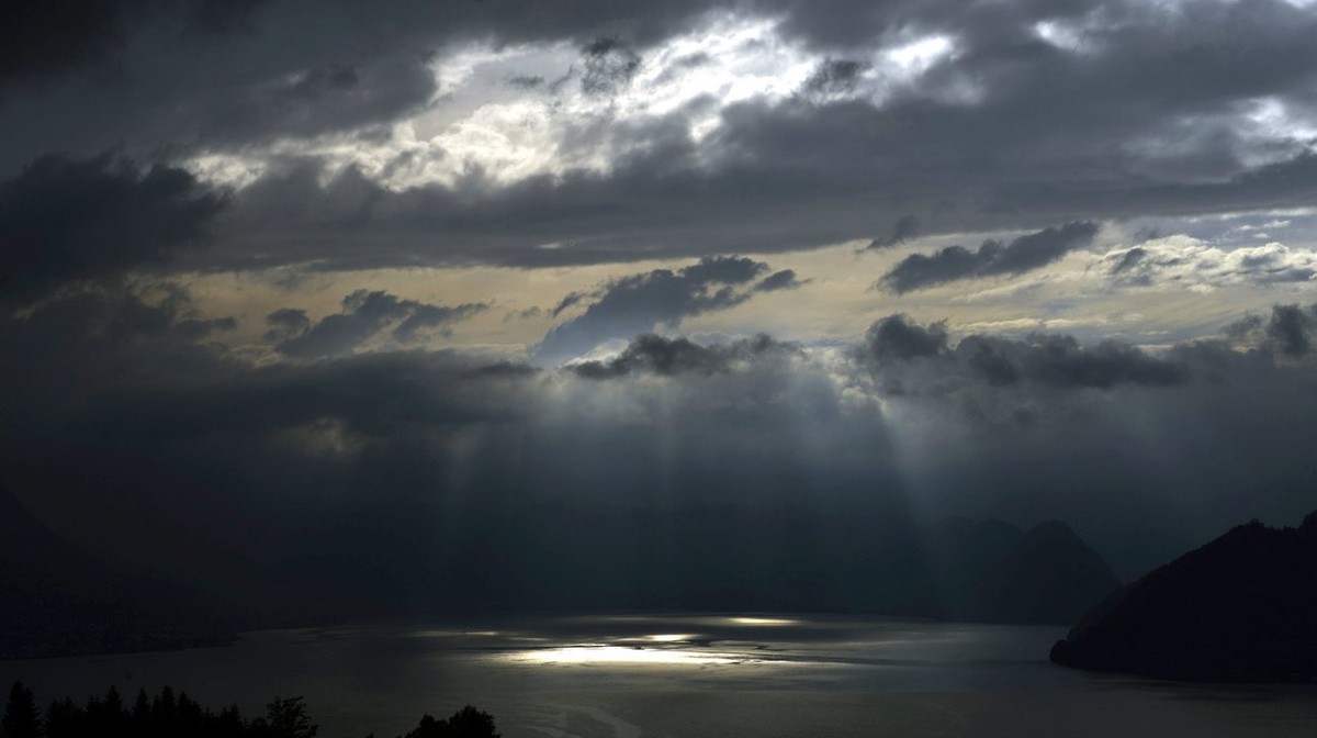 Am Sonntag werden in der gesamten Schweiz Gewitter erwartet.