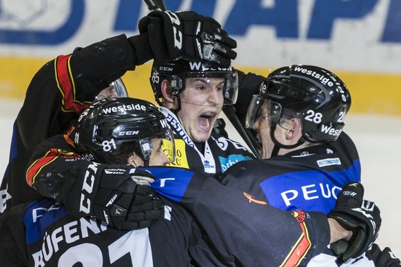 Der SC Bern hat die Qualifikation für die Playoffs in Extremis geschafft.