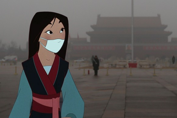 «Mulan» und der Smog von Beijing.