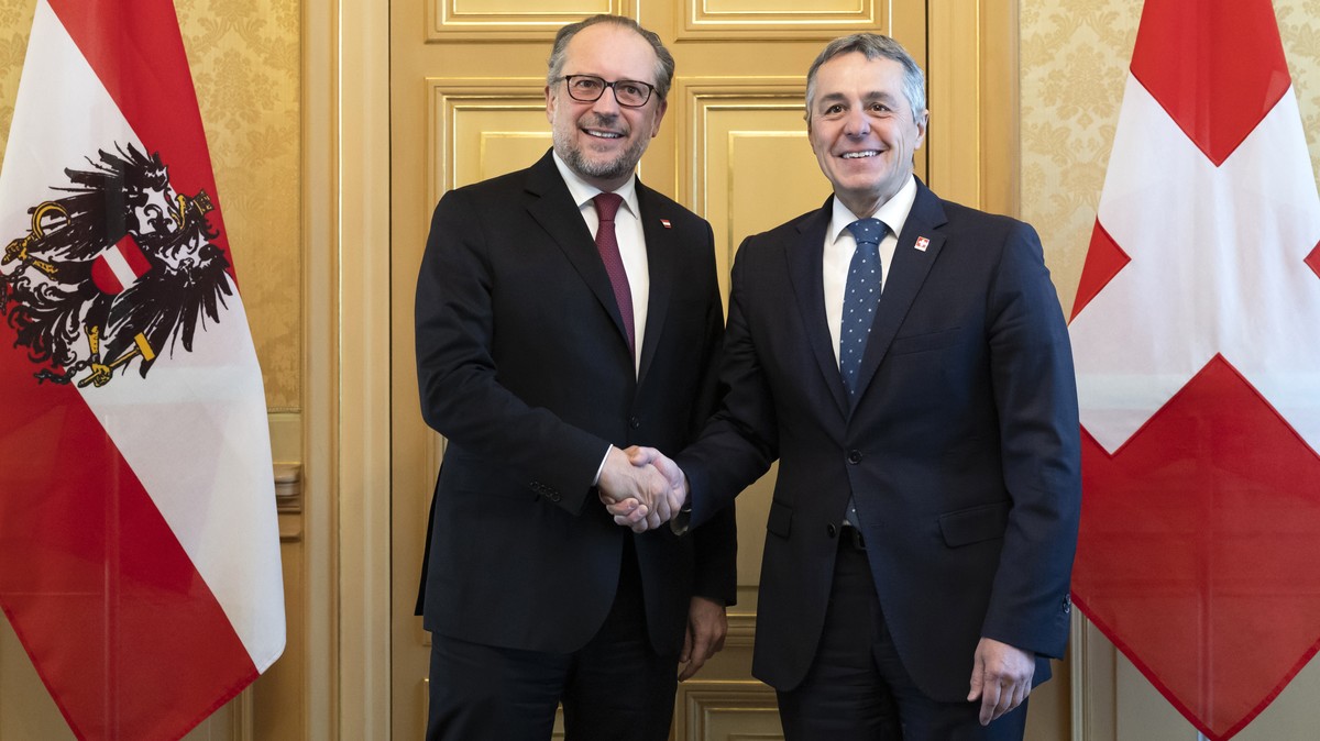 Schweiz Österreichs Aussenminister zu offiziellem Besuch in Bern