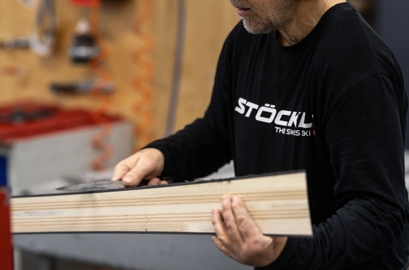 Bei Stöckli wird noch vieles von Hand gemacht.