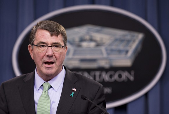 Fordert mehr Einsatz von irakischen Soldaten: US-Verteidigungsminister Ash Carter.