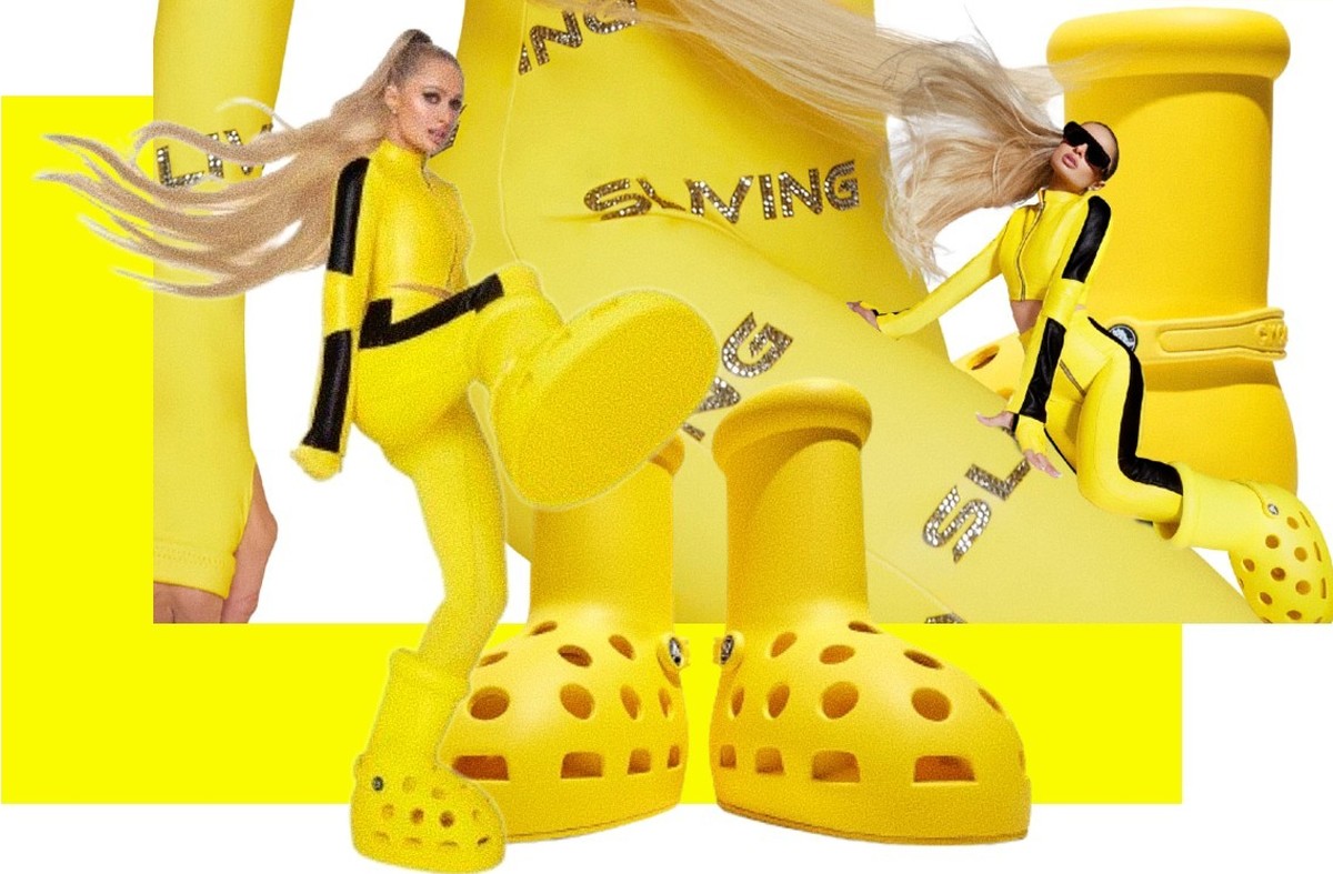L'icône des années 2000 Paris Hilton est la nouvelle égérie d'une paire de chaussures importables signées MSCHF.