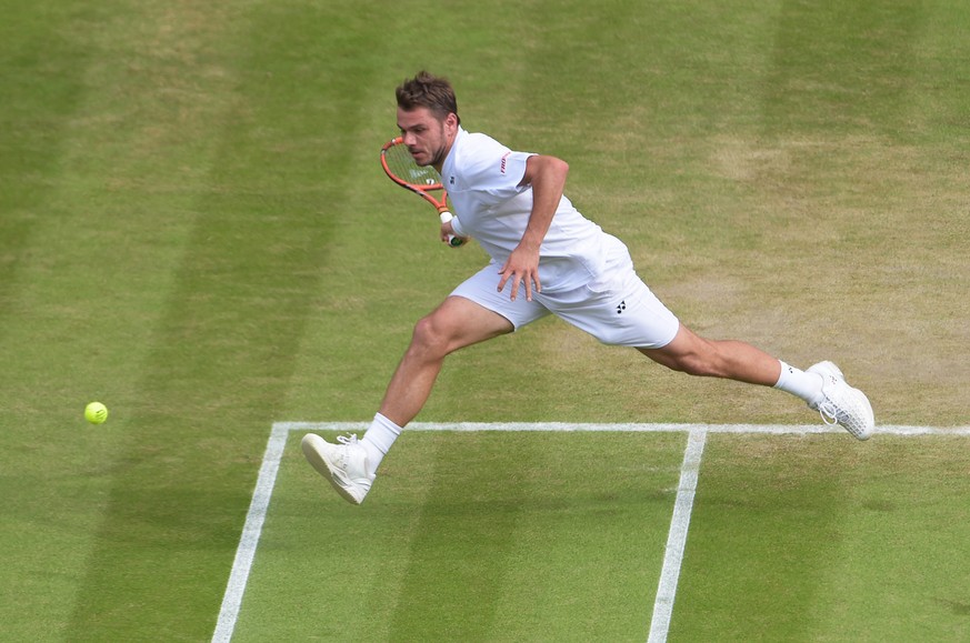 Stan Wawrinka möchte in Wimbledon an die guten Leistungen am French Open anknüpfen.