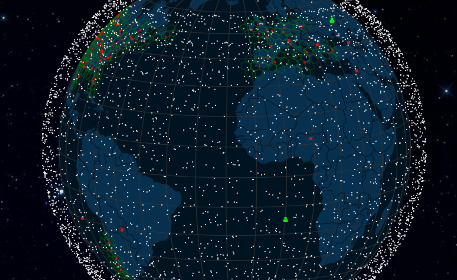 Starlink Satelliten 28.8.24