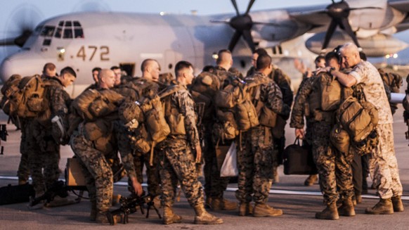 Eine Spezialeinheit des US Marine Corps (Archivbild).