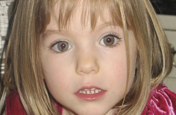 ARCHIVE - Madeleine "maddie" McCann in an undated childhood photo before her disappearance in 2007. Photo: ---/PA / AP/dpa - PLEASE NOTE: Only to be used until June 16, 2020