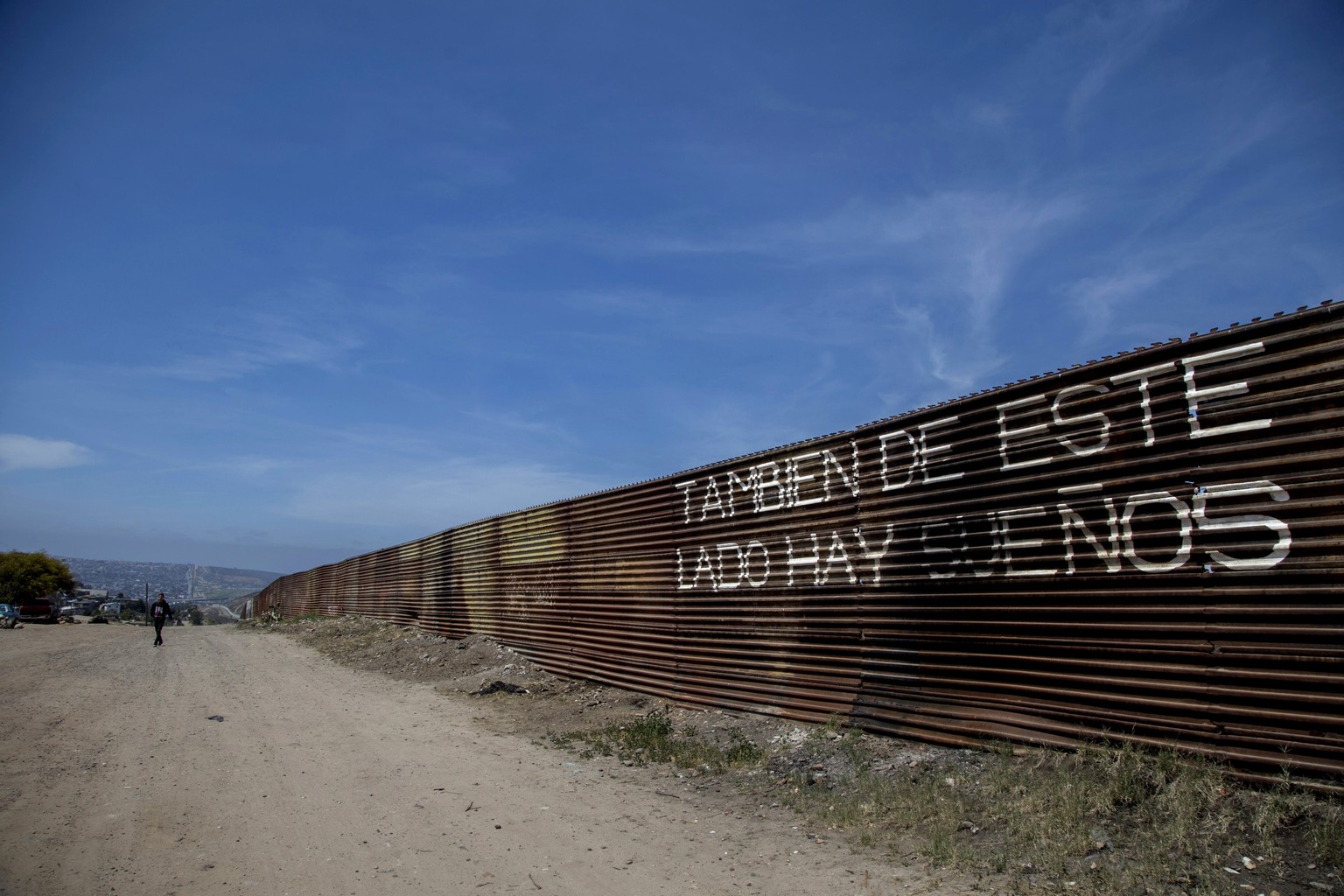US-Präsident Donald Trump will mehr Mittel für seine Mauer zwischen Mexiko und den USA.
