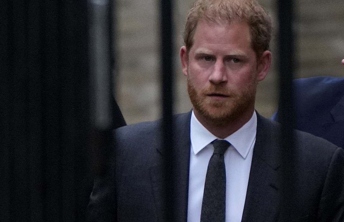 FILE - Britain's Prince Harry arrives at the Royal Courts Of Justice in London, Tuesday, March 28, 2023. (AP Photo/Alastair Grant, File)