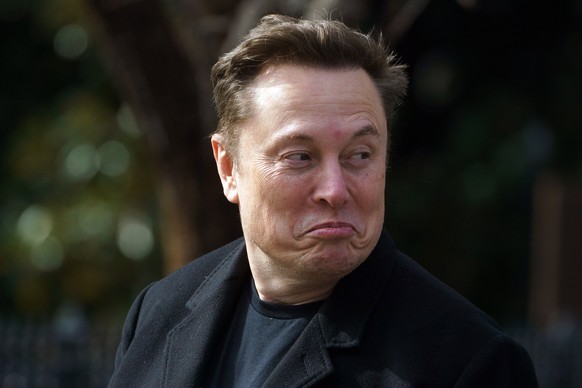 epa11893569 US entrepreneur and US special government employee Elon Musk leaves Blair House close to the White House, in Washington, DC, USA, 13 February 2025. EPA/WILL OLIVER