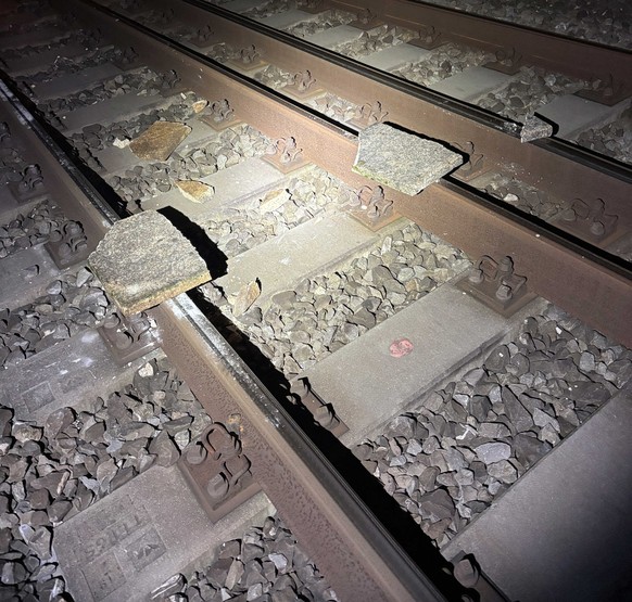 Betonplatte Gleise Aarau