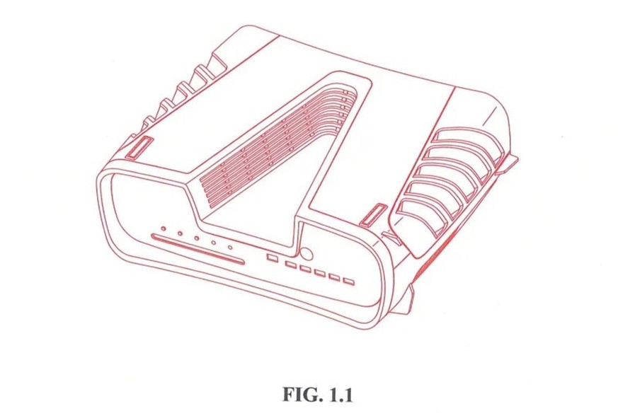 Gemäss Patentzeichnungen soll die PS5 so aussehen 🤔.