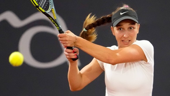 MSC Hamburg Ladies Open - Day 7 Fifth seed Tamara Korpatsch of Germany plays against fourth seed Anna Bondar of Hungary during the singles final of the 2026 MSC Hamburg Ladies Open women s tennis tour ...