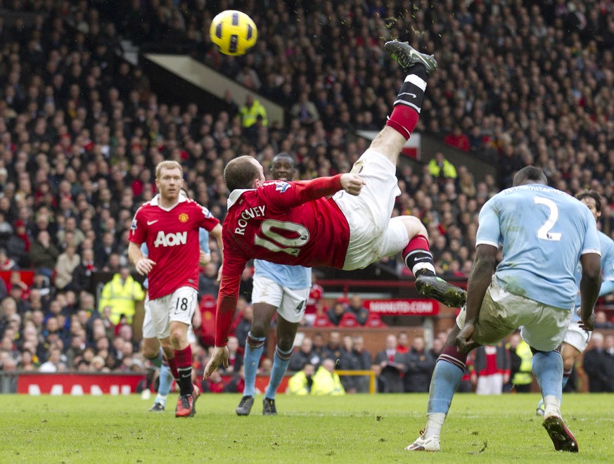 12.02.2011: Wayne Rooneys perfekter Fallrückzieher gegen ManCity lässt sogar Sir Alex schwärmen