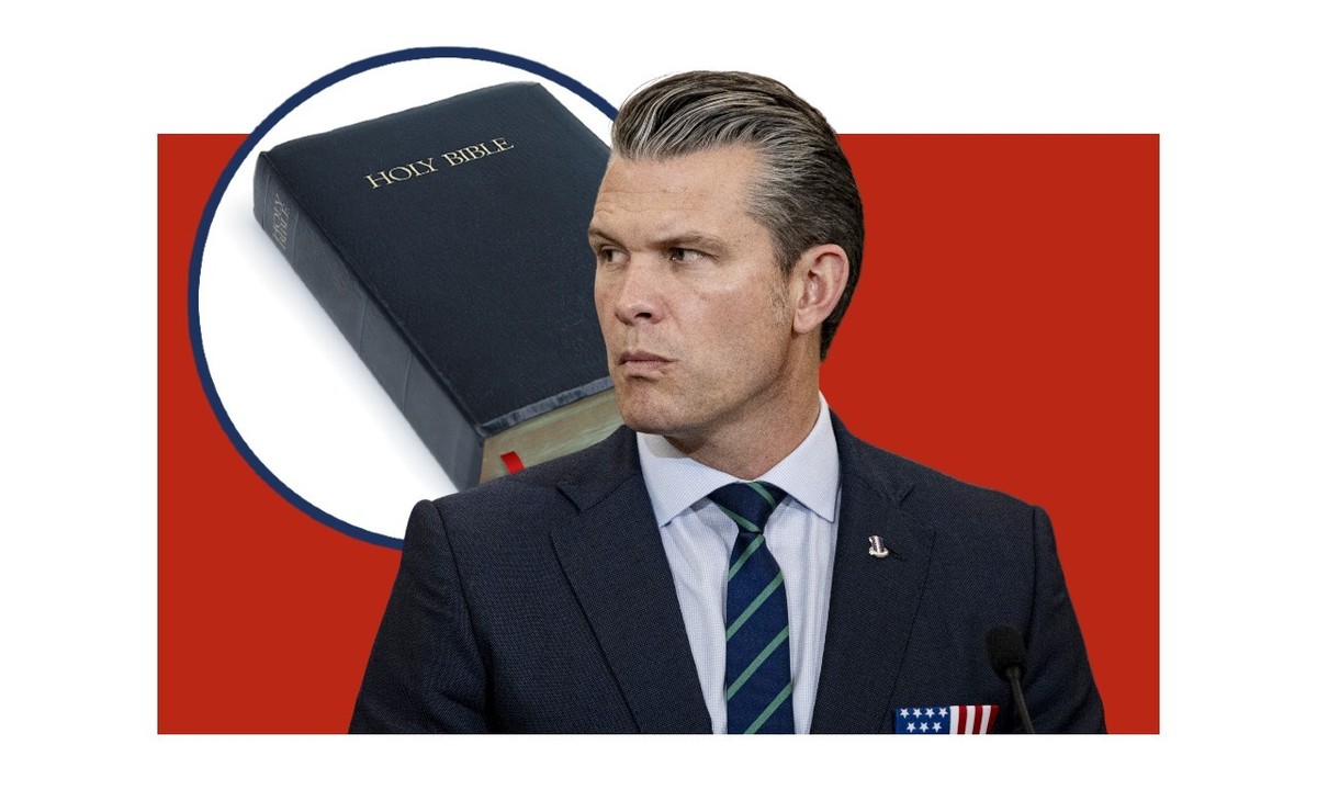 Pete Hegseth a cité un faux verset biblique tiré de Pulp Fiction lors d'une prière au Pentagone mercredi.