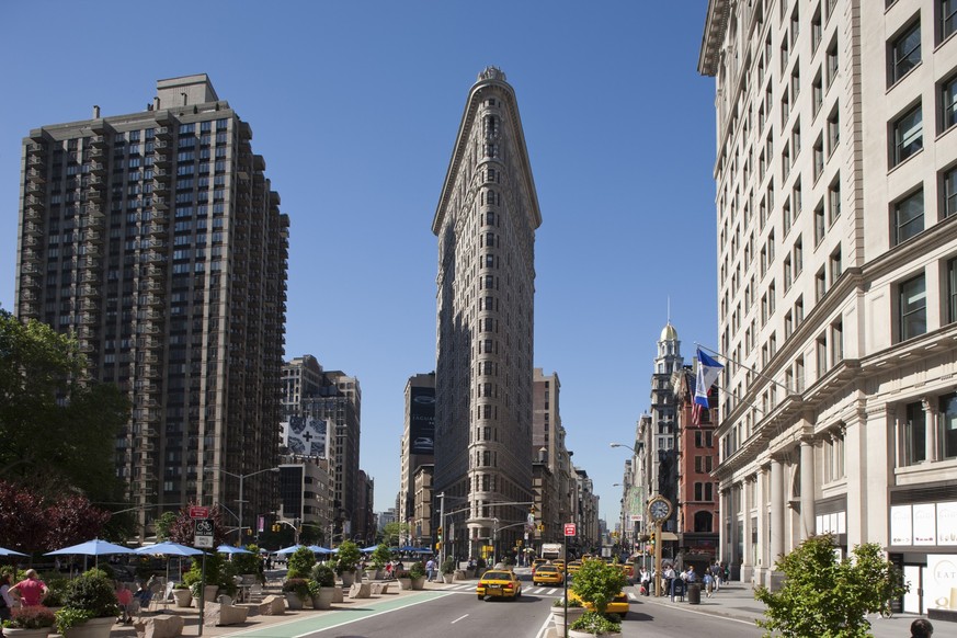 Flat Iron Building Fifth Avenue Manhattan New York City USA