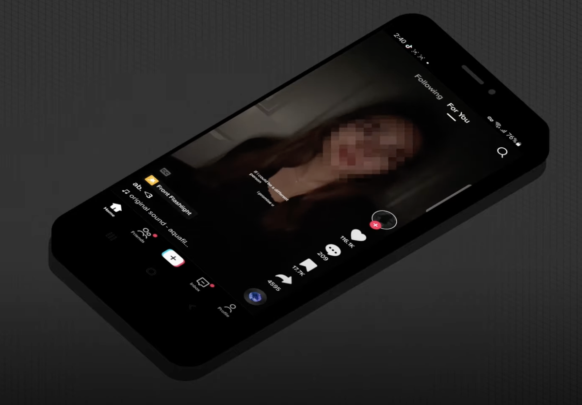 TikTok kann psychische Probleme verstärken, wie eine Untersuchung von Amnesty Internation zeigt.