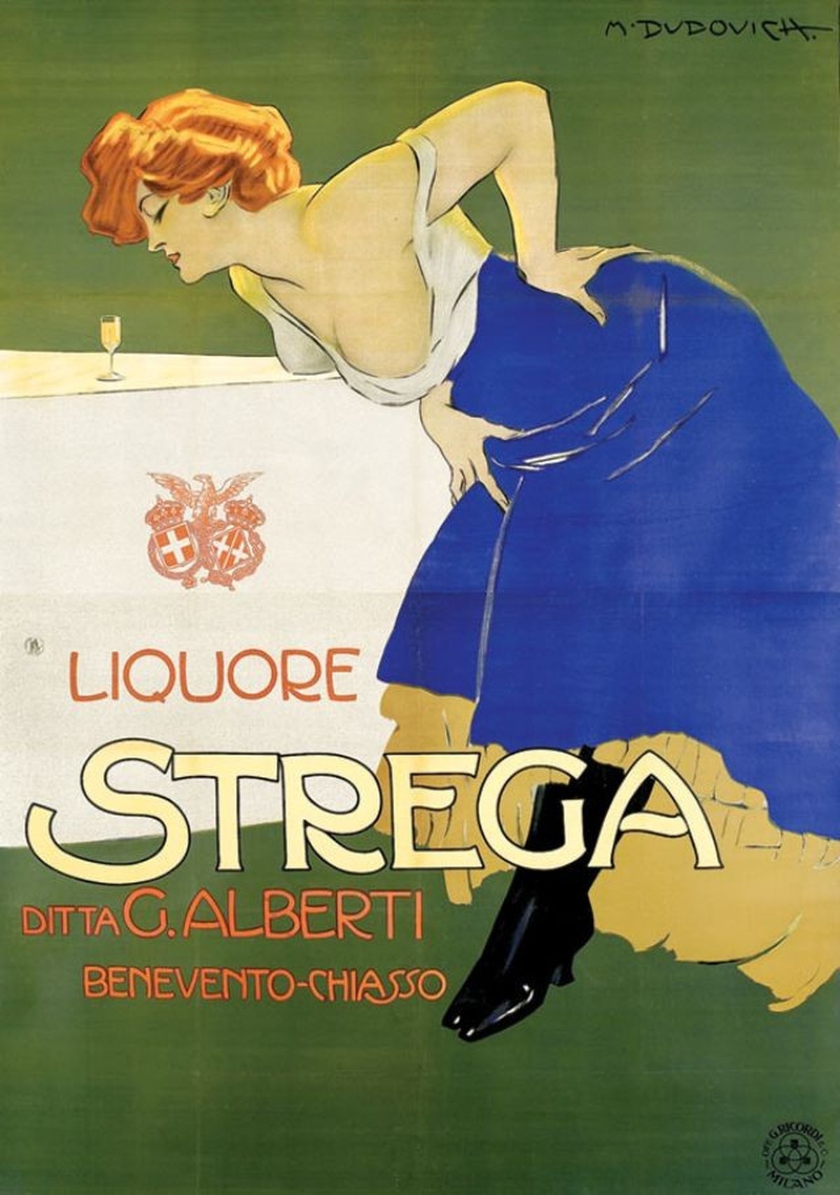 liquore strega, 1906