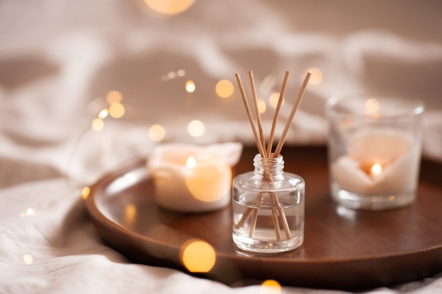 Fragrance sticks provide a pleasant scent in the home.