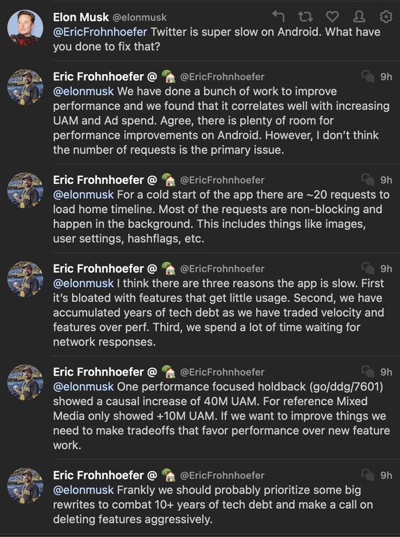Frohnhoefer erklärt Musk, warum er ihm widersprochen hat.