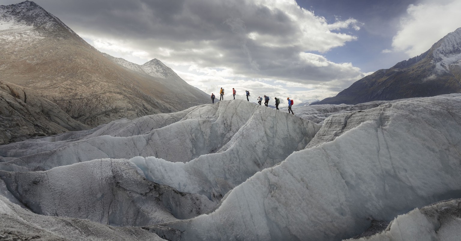 Rauszeit Gletscher Aletschgletscher