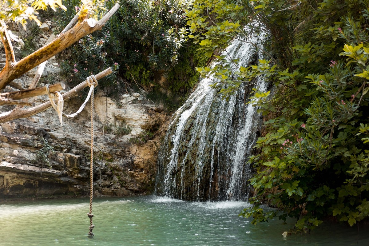 Die Adonis Bäder, ein Naturparadies in Paphos.