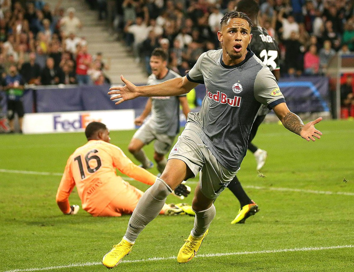 ABD0060_20230722 - SALZBURG - �STERREICH: ++ ARCHIVBILD ++ ZU APA0171 VOM 22.7.2023 - Der Wechsel von Noah Okafor von Red Bull Salzburg zum italienischen Topclub AC Milan ist perfekt. Das gab der Fu�b ...