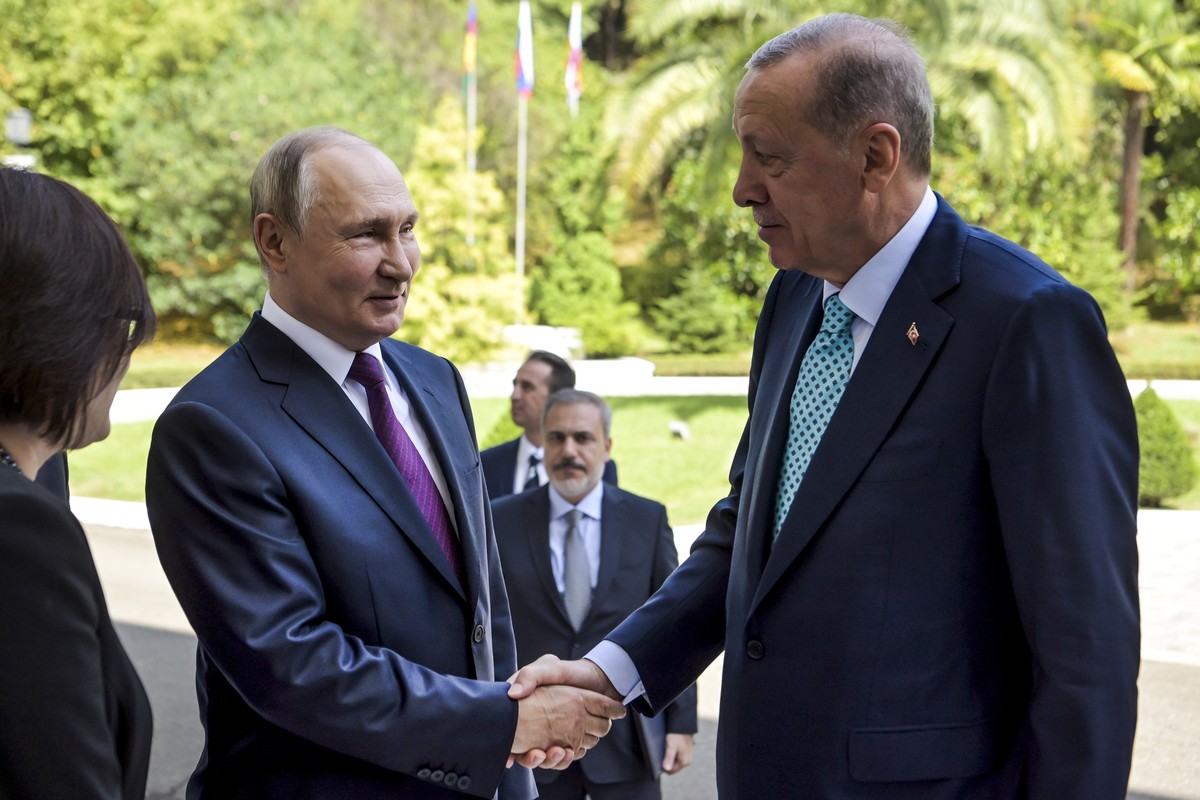 Le président turc Recep Tayyip Erdogan et le chef d'État russe Vladimir Poutine se sont rencontrés à Sotchi.