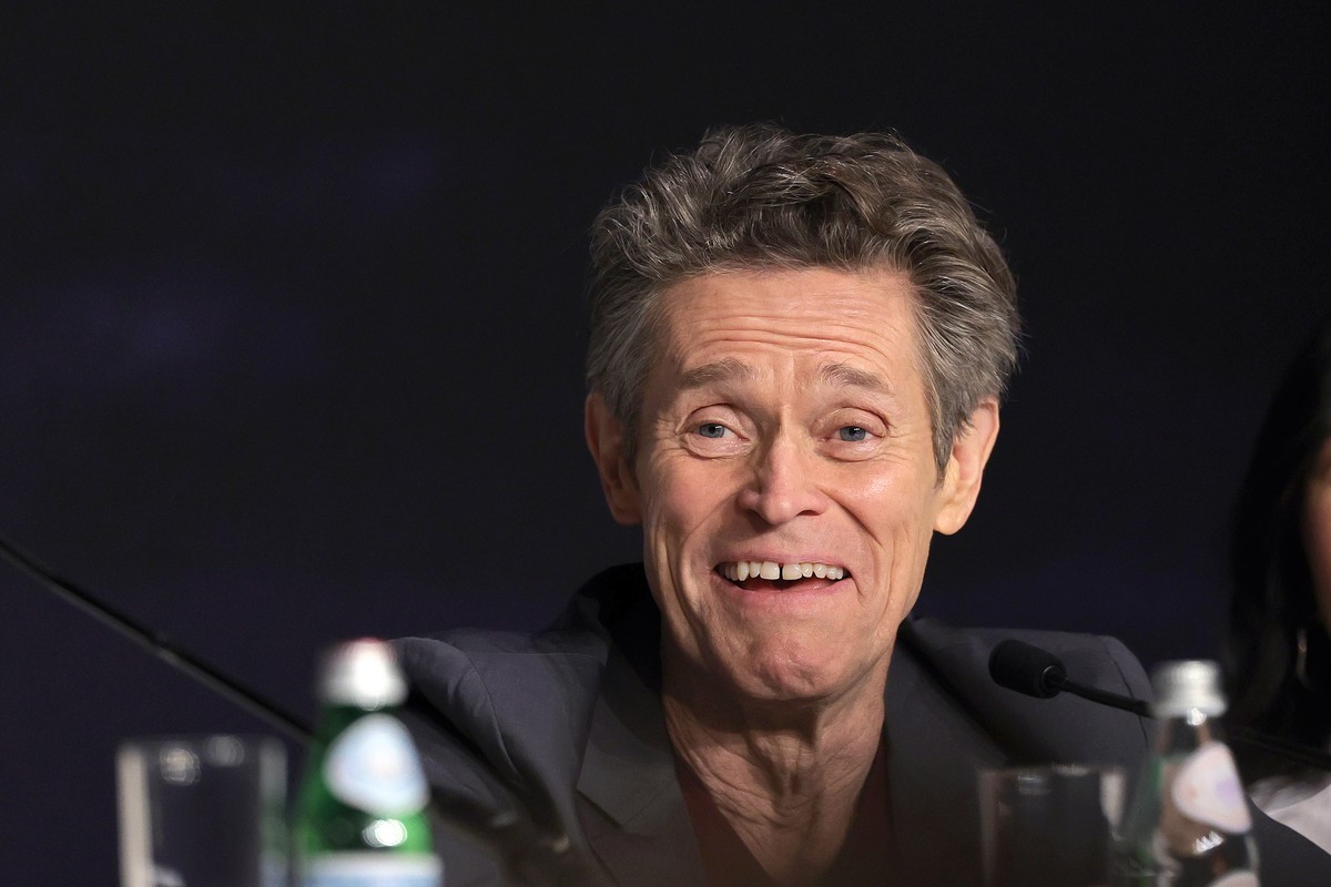 epa11349791 Willem Dafoe attends the press conference for 'Kinds Of Kindness' during the 77th annual Cannes Film Festival, in Cannes, France, 18 May 2024. The film festival runs from 14 to 2 ...