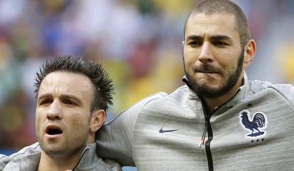 Der Skandal um Valbuena (links) und Benzema ist um ein Kapitel reicher.