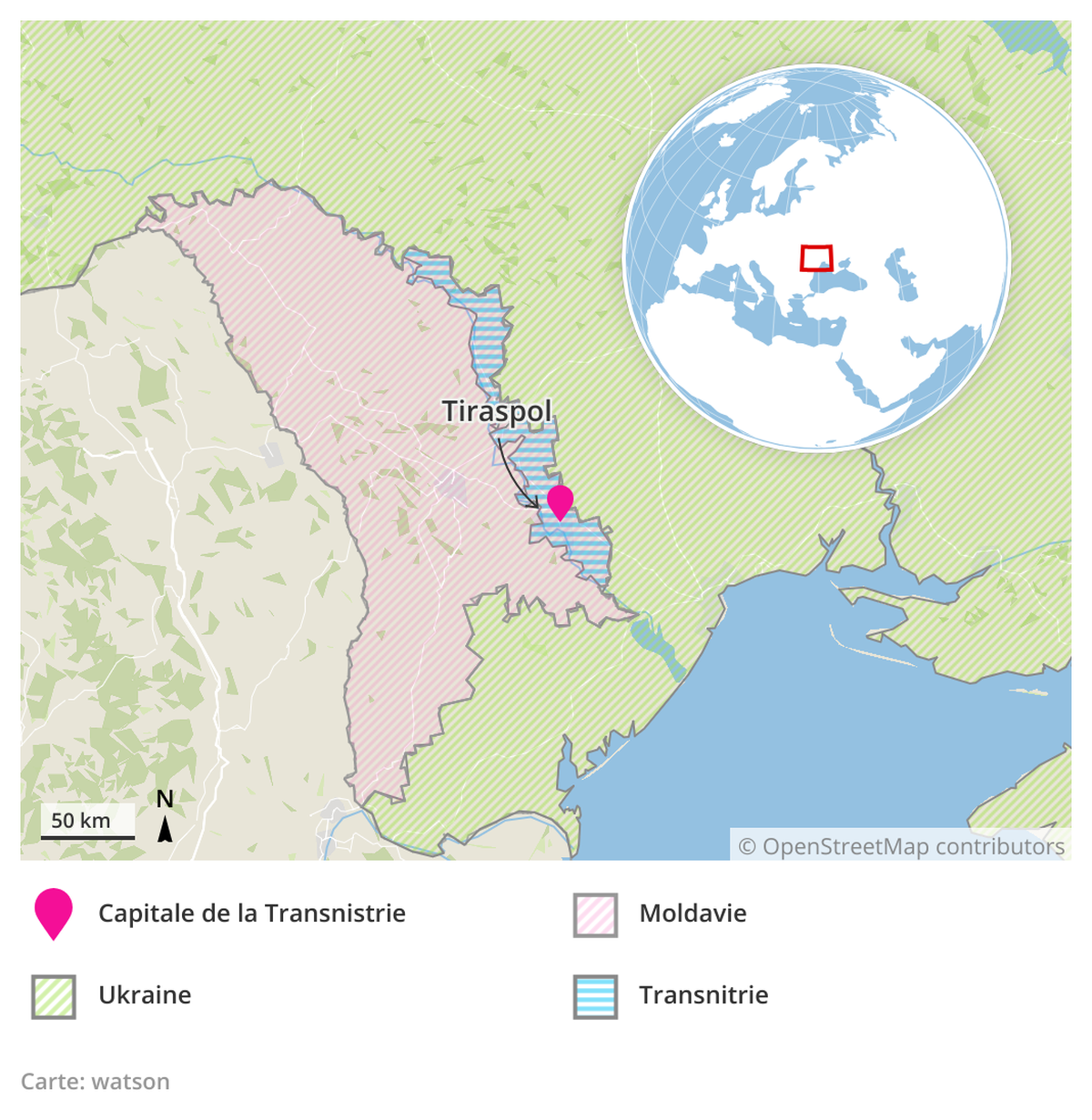 La Transnistrie, alliée de Poutine, prévoit-elle de rejoindre la Russie?