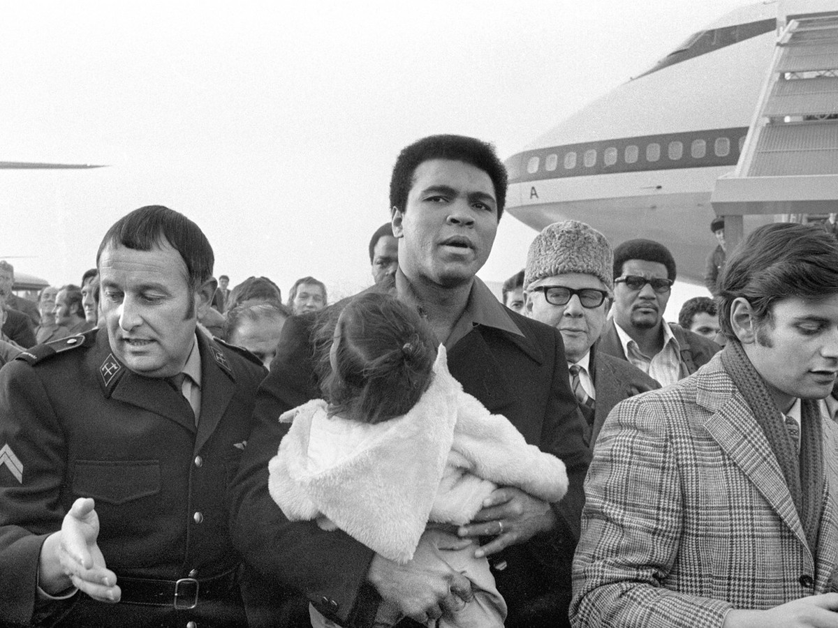 25.12.1971: Als Muhammad Ali durch Zürich bummelte