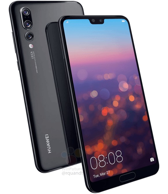 Das Huawei P20 Pro kombiniert Sensoren mit Blenden-Grössen zwischen F/1.6 und F/2.4. Die Frontkamera schiesst Fotos mit 24 Megapixel.