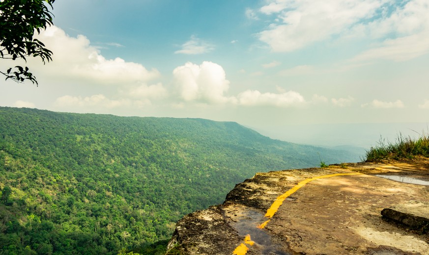 Thailand Nationalpark Aussichtspunkt Pha Diao Dai