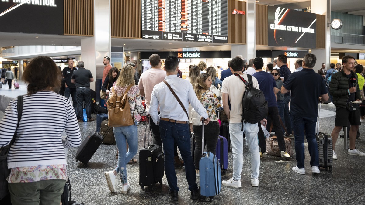 Passenger record at Zurich Airport due to autumn holidays