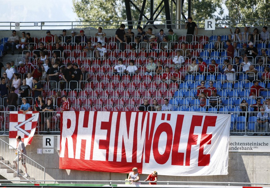 Die «Rheinwölfe» liessen sich in Vaduz nur in kleinen Rudeln blicken.