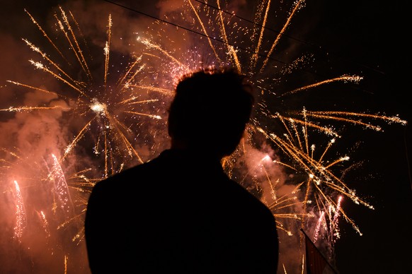 Die Vorbereitung für das Feuerwerk war aufwendig.&nbsp;