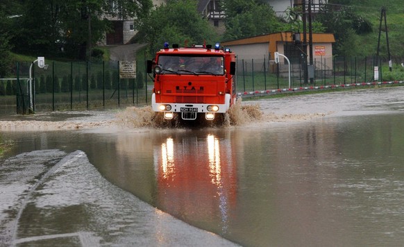 Schon 29 Flüsse traten in Südpolen über die Ufer.&nbsp;