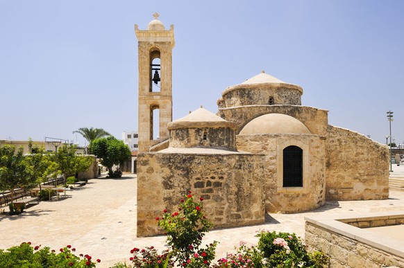 Byzantine church of Agia Paraskevi, Yeroskipou, east of Paphos, Cyprus, Eastern Mediterranean Sea, Europe Copyright: GOUPIxCHRISTIAN 1382-867 RECORD DATE NOT STATED