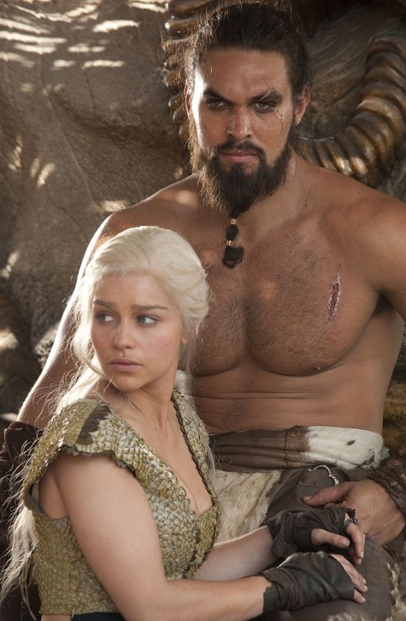 game of thrones khal drogo und daenerys
jason momoa und emilia clarke