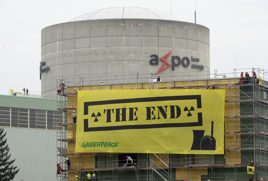 Greenpeace hat das AKW Beznau schon länger im Auge.