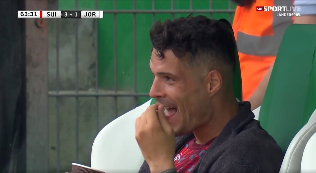 Granit Xhaka ne mange pas n'importe quelle glace.