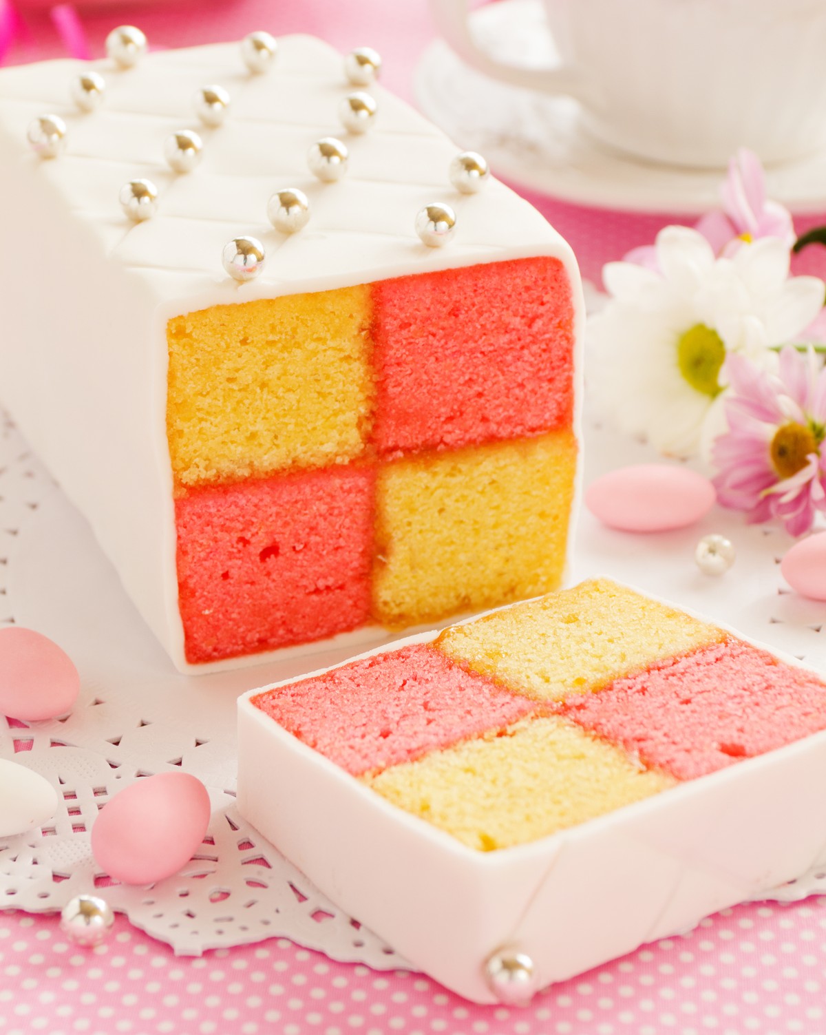 battenberg cake dessert england britisch sponge cake essen food kuchen
