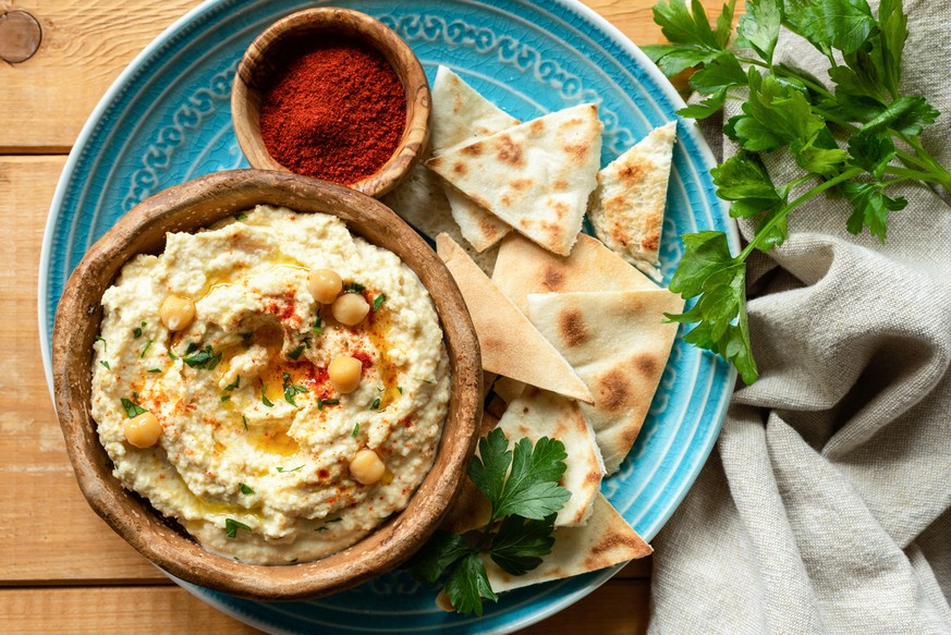 hummus houmus humus houmous kichererbsen essen food dip vegetarisch vegan israel palästina syrien libanon