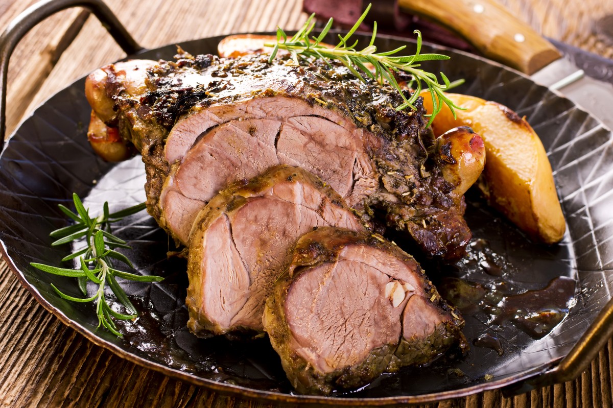 lammhaxe lamm gigot leg of lamb