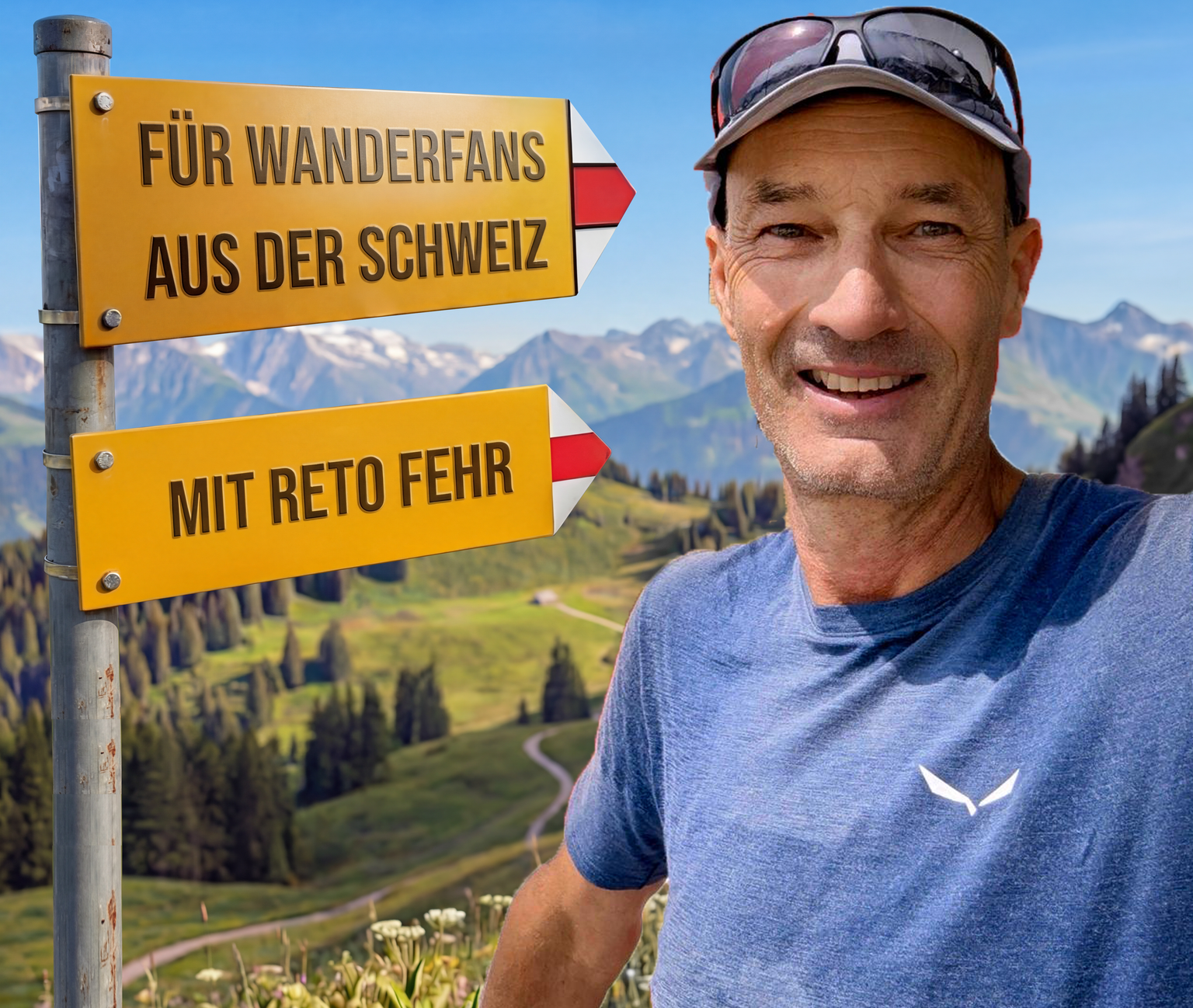 Dieser Mann absolviert seit über 10 Jahren das wohl verrückteste Schweizer Wanderprojekt