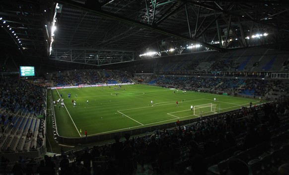 Hier würde der FCB spielen: In der 30'000 Zuschauer fassenden Astana Arena von 2009.